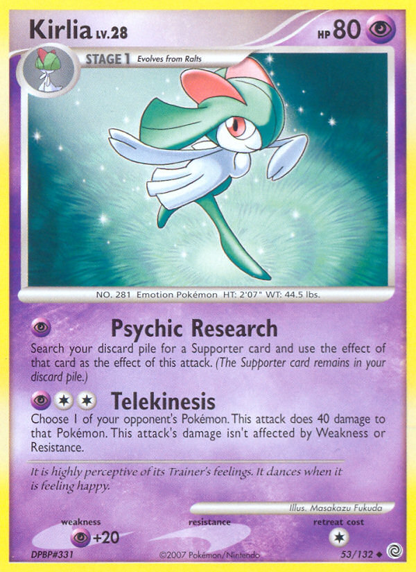 Kirlia (53/132) [Diamond & Pearl: Secret Wonders] - Waypoint Games CA