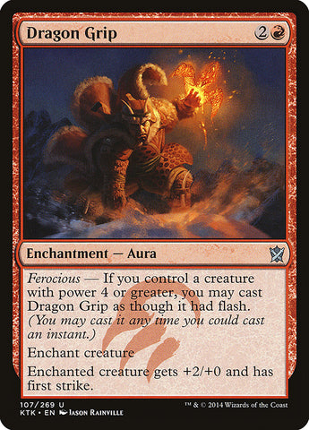 Dragon Grip [Khans of Tarkir] - Waypoint Games CA