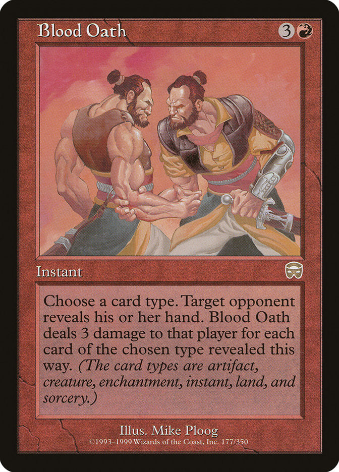 Blood Oath [Mercadian Masques] - Waypoint Games CA
