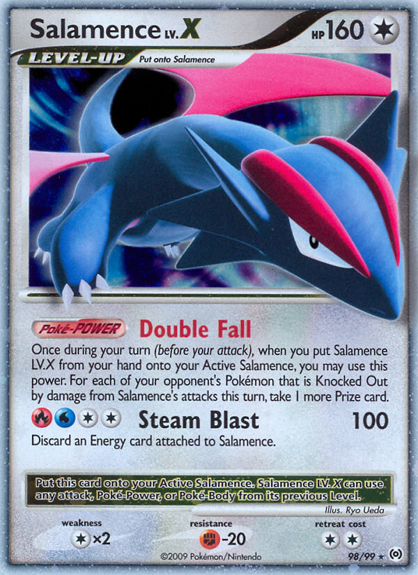 Salamence LV.X (98/99) [Platinum: Arceus] - Waypoint Games CA