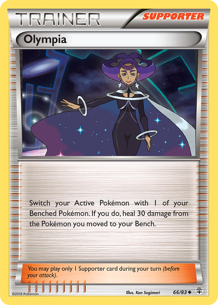 Olympia (66/83) [XY: Generations] - Waypoint Games CA
