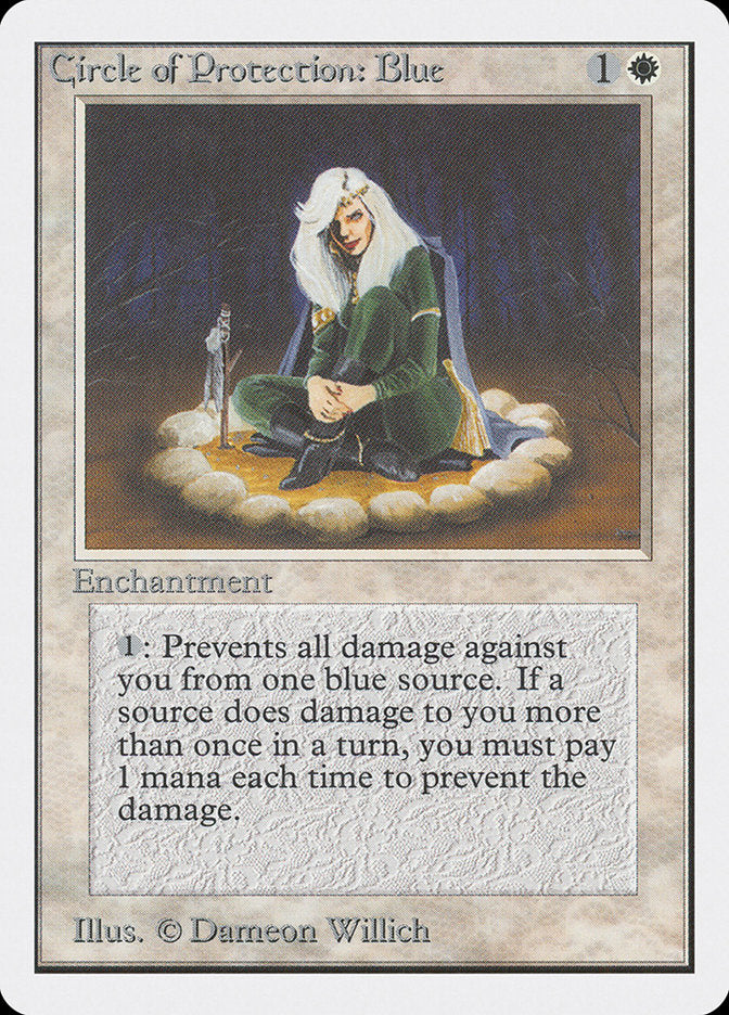 Circle of Protection: Blue [Unlimited Edition] - Waypoint Games CA