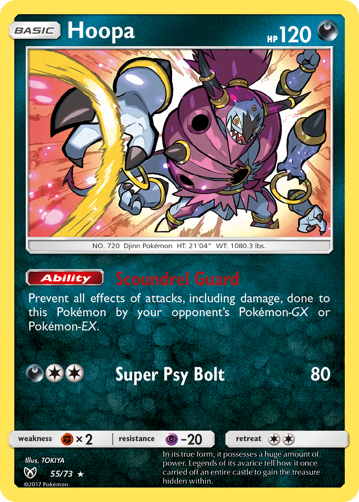 Hoopa (55/73) [Sun & Moon: Shining Legends] - Waypoint Games CA