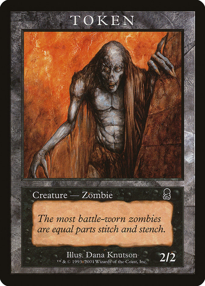 Zombie Token [Magic Player Rewards 2002] - Waypoint Games CA