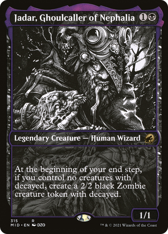 Jadar, Ghoulcaller of Nephalia (Showcase Eternal Night) [Innistrad: Midnight Hunt] - Waypoint Games CA