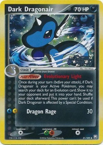 Dark Dragonair (31/109) (Stamped) [EX: Team Rocket Returns] - Waypoint Games CA