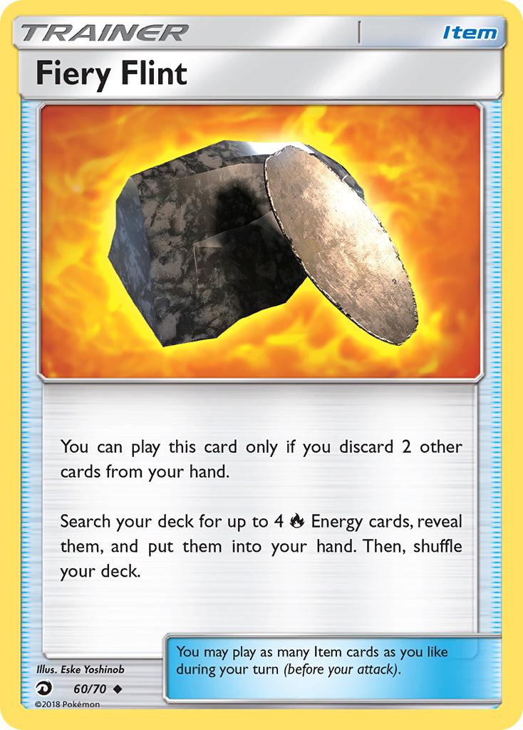 Fiery Flint (60/70) [Sun & Moon: Dragon Majesty] - Waypoint Games CA
