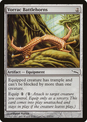 Vorrac Battlehorns [Mirrodin] - Waypoint Games CA