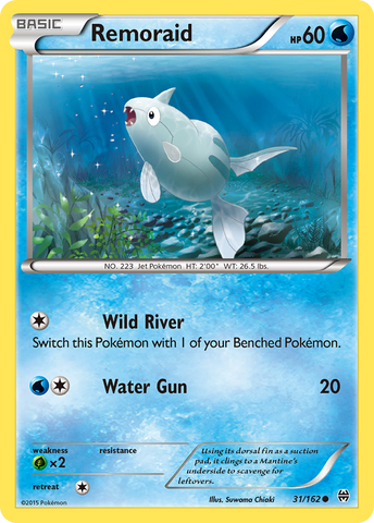 Remoraid (31/162) [XY: BREAKthrough] - Waypoint Games CA