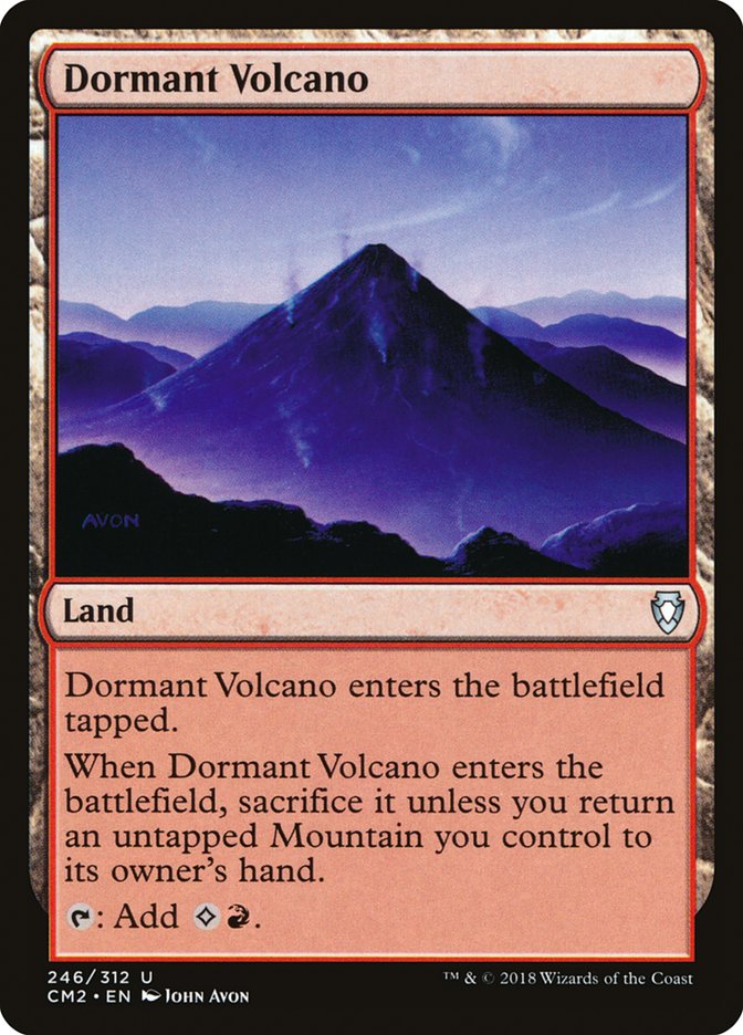 Dormant Volcano [Commander Anthology Volume II] - Waypoint Games CA
