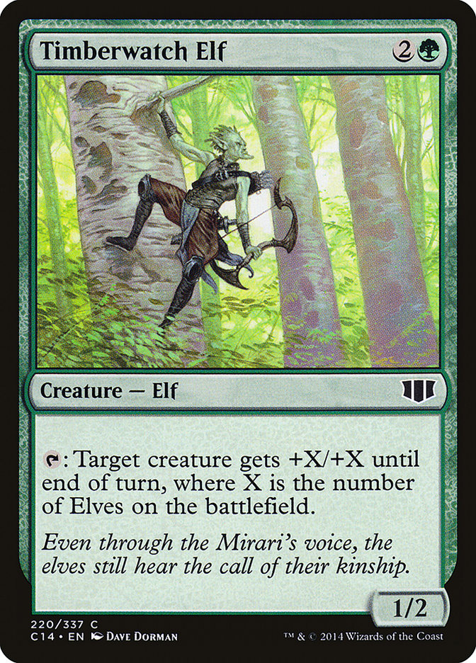 Timberwatch Elf [Commander 2014] - Waypoint Games CA