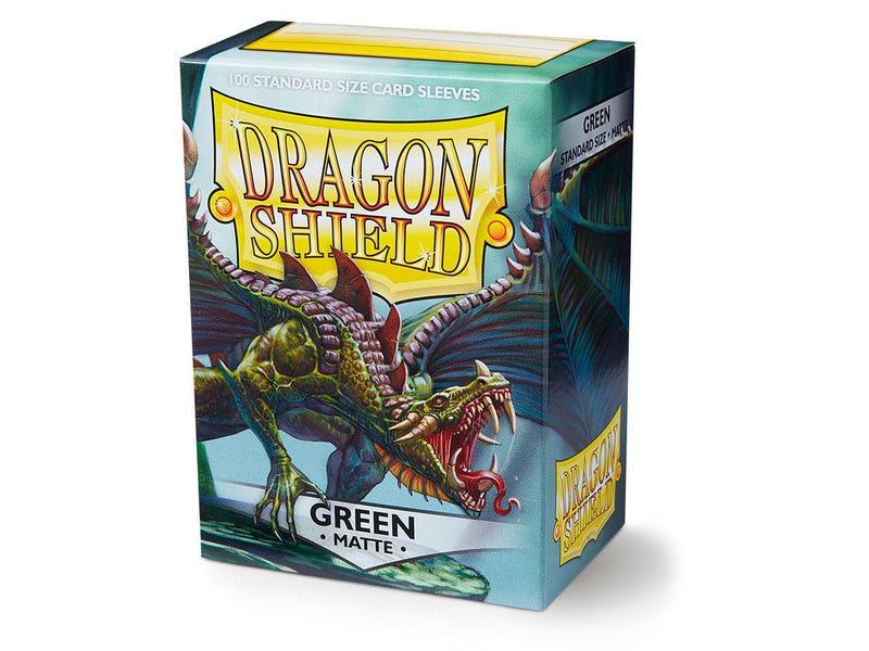 Dragon Shield Matte Green Sleeves 100ct