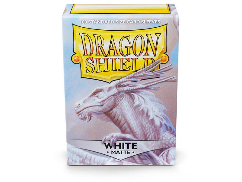 Dragon Shield Matte White Sleeves 100ct