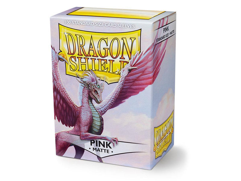 Dragon Shield Matte Pink Sleeves 100ct