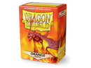 Dragon Shield Matte Orange Sleeves 100ct