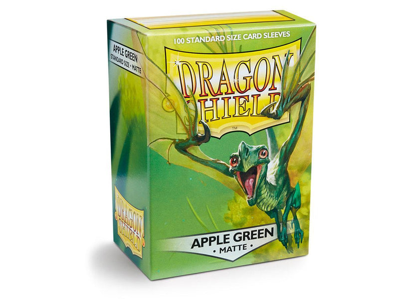 Dragon Shield Matte Apple Green Sleeves 100ct