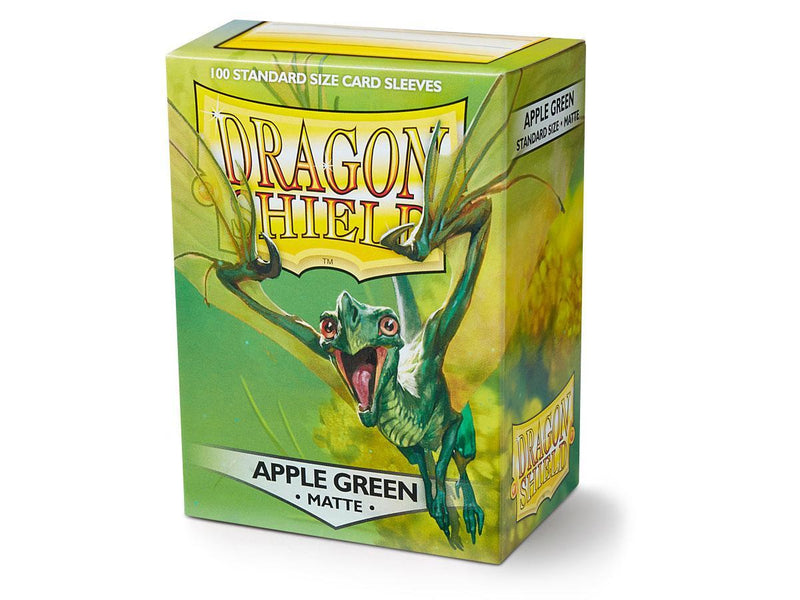 Dragon Shield Matte Apple Green Sleeves 100ct