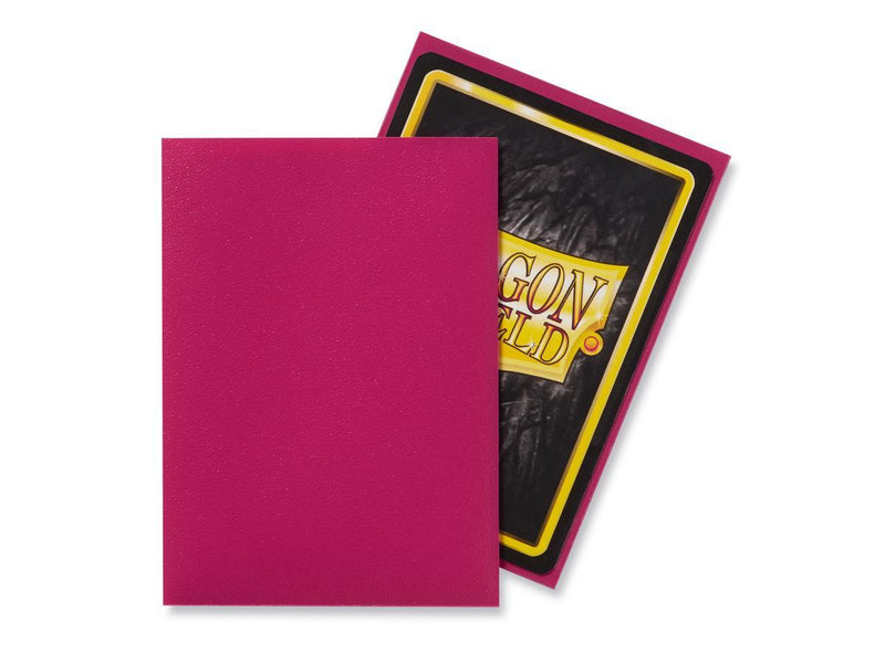 Dragon Shield Matte Magenta Sleeves 100ct