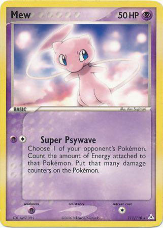Mew (111/110) (Non Holo DVD Promo) [EX: Holon Phantoms] - Waypoint Games CA