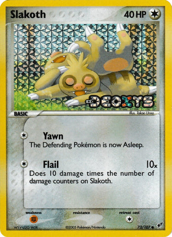 Slakoth (73/107) (Stamped) [EX: Deoxys] - Waypoint Games CA