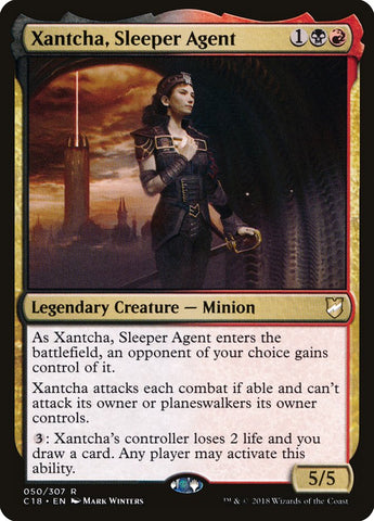 Xantcha, Sleeper Agent [Commander 2018] - Waypoint Games CA