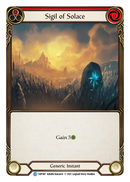 Sigil of Solace (Red) [1HP387] (History Pack 1) - Waypoint Games CA