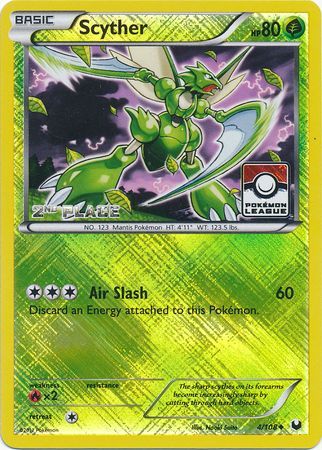 Scyther (4/108) (League Promo 2nd Place) [Black & White: Dark Explorers] - Waypoint Games CA