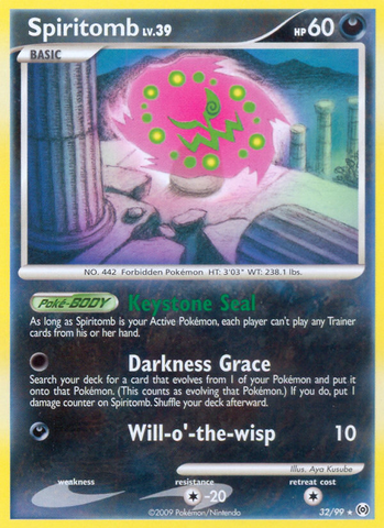 Spiritomb (32/99) [Platinum: Arceus] - Waypoint Games CA