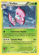 Vivillon (17/146) (Meadow Form/Pink Wings) (Cosmos Holo) [XY: Base Set] - Waypoint Games CA