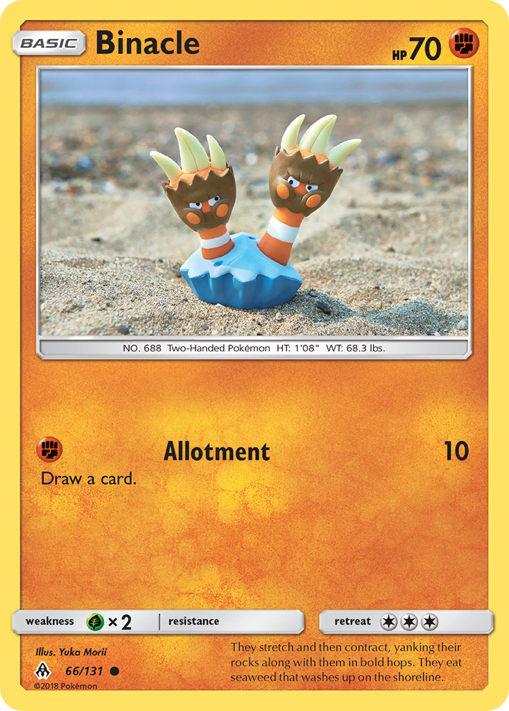 Binacle (66/131) [Sun & Moon: Forbidden Light] - Waypoint Games CA