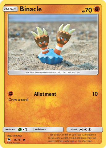 Binacle (66/131) [Sun & Moon: Forbidden Light] - Waypoint Games CA