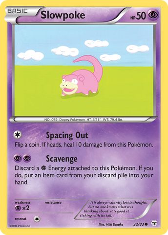 Slowpoke (32/83) [XY: Generations] - Waypoint Games CA