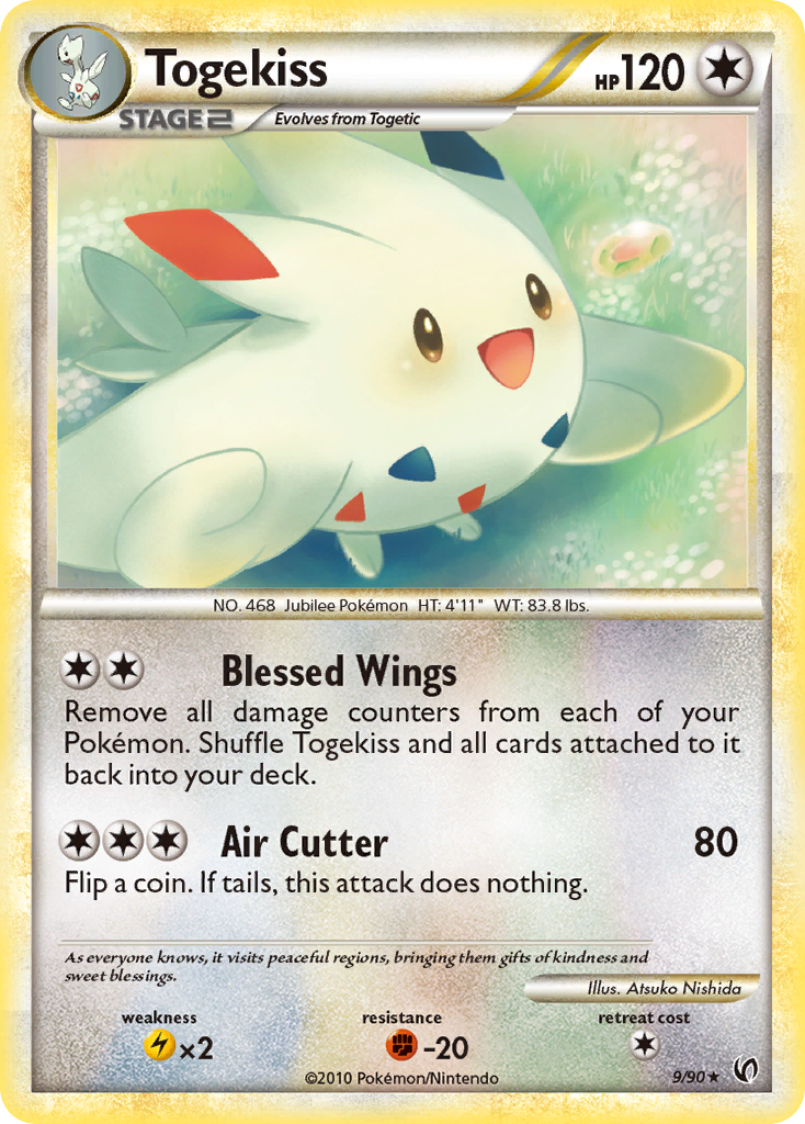 Togekiss (9/90) [HeartGold & SoulSilver: Undaunted] - Waypoint Games CA