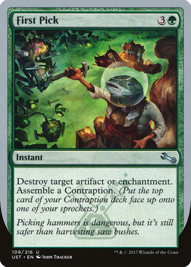 First Pick [Unstable] - Waypoint Games CA