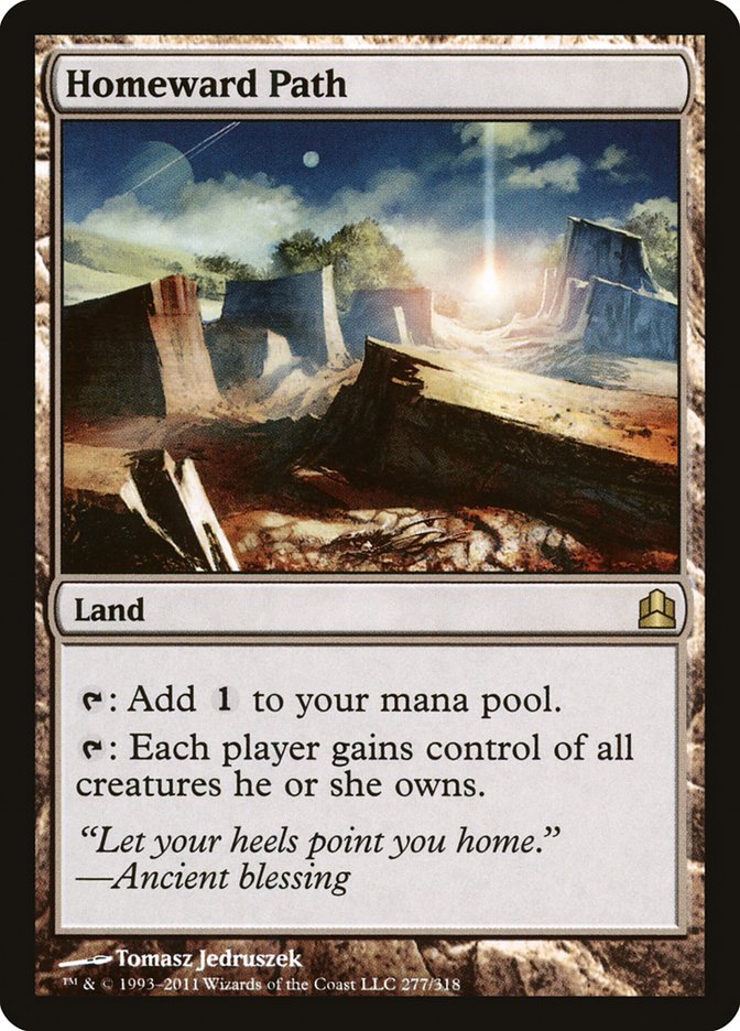 Homeward Path [Commander 2011] - Waypoint Games CA