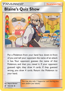 Blaine's Quiz Show (186/236) [Sun & Moon: Unified Minds] - Waypoint Games CA