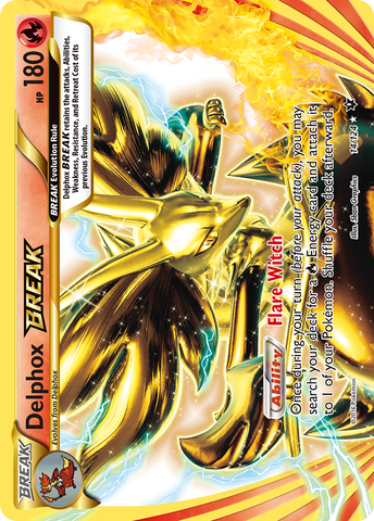 Delphox BREAK (14/124) [XY: Fates Collide] - Waypoint Games CA