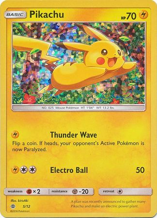 Pikachu (5/12) [McDonald's Promos: 2017 Collection] - Waypoint Games CA