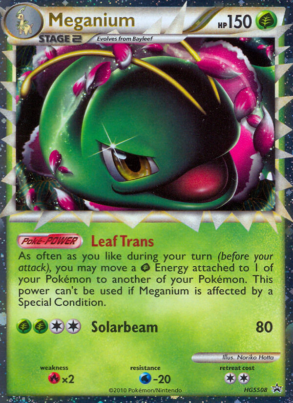 Meganium (HGSS08) [HeartGold & SoulSilver: Black Star Promos] - Waypoint Games CA