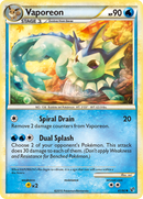 Vaporeon (41/90) [HeartGold & SoulSilver: Undaunted] - Waypoint Games CA