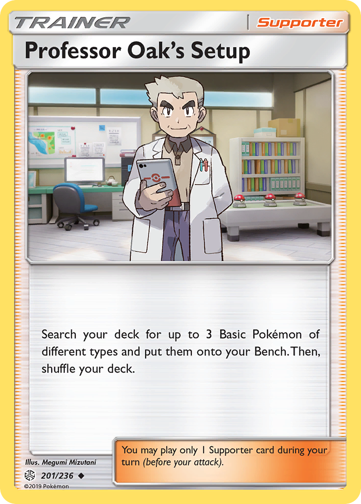 Professor Oak's Setup (201/236) [Sun & Moon: Cosmic Eclipse] - Waypoint Games CA