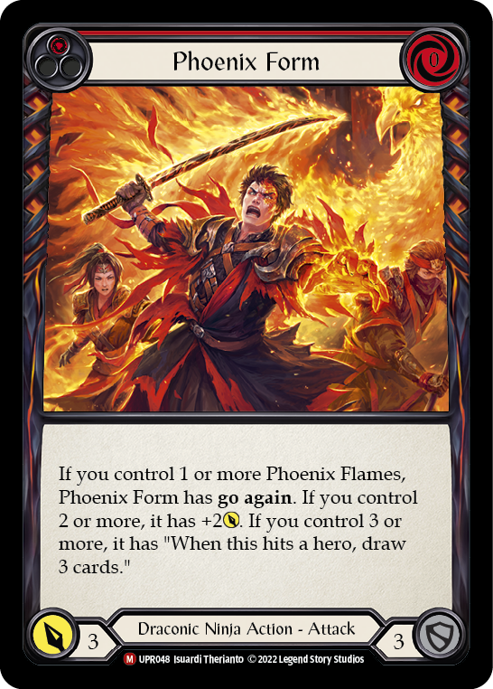 Phoenix Form [UPR048] (Uprising)  Rainbow Foil - Waypoint Games CA