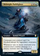 Midnight Pathlighter (Extended Art) [Dungeons & Dragons: Adventures in the Forgotten Realms Commander] - Waypoint Games CA