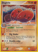 Dugtrio (5/100) (Theme Deck Exclusive) [EX: Crystal Guardians] - Waypoint Games CA