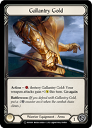 Gallantry Gold [U-MON108-RF] (Monarch Unlimited)  Unlimited Rainbow Foil - Waypoint Games CA