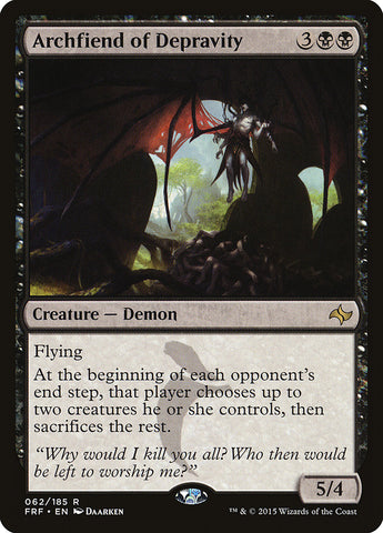Archfiend of Depravity [Fate Reforged] - Waypoint Games CA