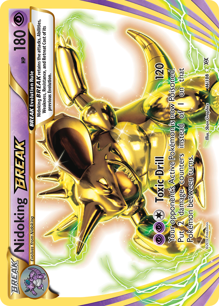 Nidoking BREAK (46/108) [XY: Evolutions] - Waypoint Games CA