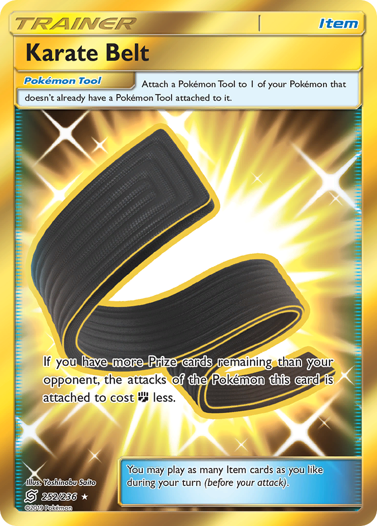 Karate Belt (252/236) [Sun & Moon: Unified Minds] - Waypoint Games CA