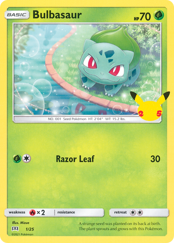 Bulbasaur (1/25) [McDonald's 25th Anniversary] - Waypoint Games CA