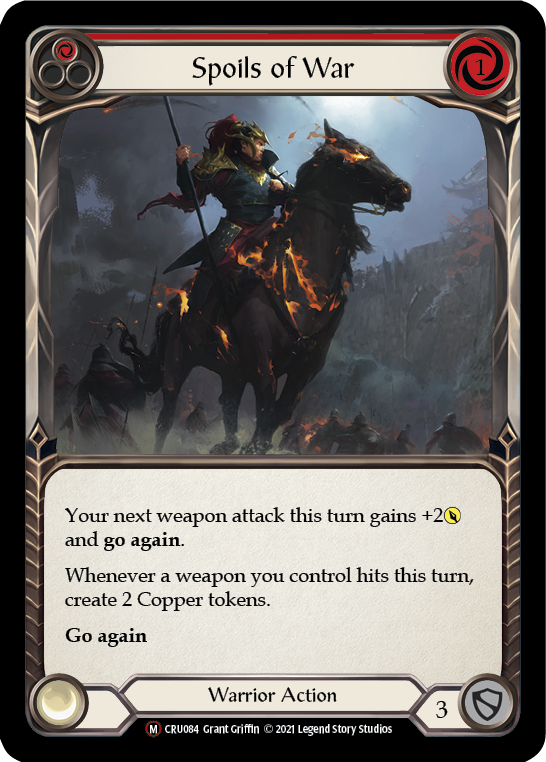 Spoils of War [U-CRU084] (Crucible of War Unlimited)  Unlimited Normal - Waypoint Games CA